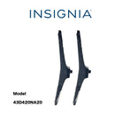 [OPENBOX] INSIGNIA 43D420NA20 Stand Legs ( NO SCREWS) - Beintek