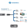 [Certified] Thunderbolt 3 Cable (2M/6.5FT)–Active 40Gbps/100W Charging - Beintek